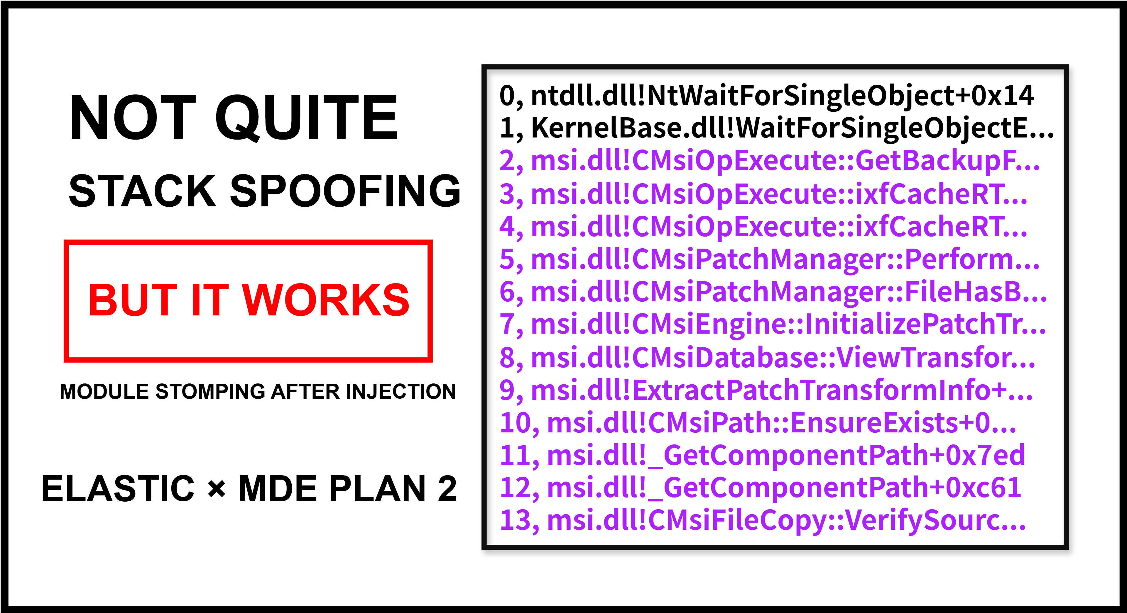 Video cover: Not Quite Stack Spoofing, but It Works